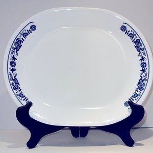 Vintage Corelle Old Town Blue Onion Platter